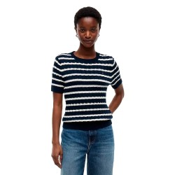 блуза,мъжки,пуловери,дамски,пуловери,tommy,hilfiger,ww0ww38744,short,sleeve,sweater,blue,(dark,night,navy,ivory,petal,stripe)