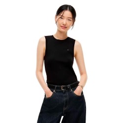 тениска,мъжки,тениски,дамски,тениски,tommy,hilfiger,ww0ww47806,sleeveless,t,shirt,black,(black)