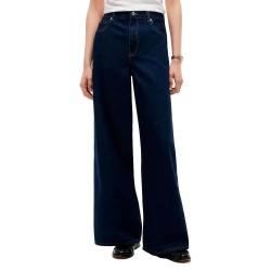 Дънки Tommy hilfiger WW0WW48567 Wide Leg high waist jeans - Blue (Rinse New Doreen) дънки,мъжки,панталони,дамски,панталони,tommy,hilfiger,ww0ww48567,wide,leg,high,waist,jeans,blue,(rinse,new,doreen)