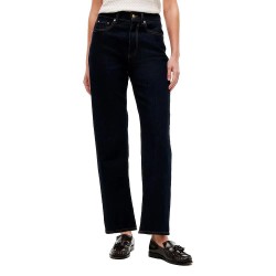 дънки,мъжки,панталони,дамски,панталони,tommy,hilfiger,ww0ww50966,tapered,fit,high,waist,jeans,blue,black,(rinse)