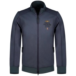 Блуза Aeronautica militare 262FE2138UF00691 full zip sweatshirt - Blue (Shark) блуза,мъжки,пуловери,aeronautica,militare,262fe2138uf00691,full,zip,sweatshirt,blue,(shark)