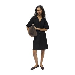 рокля,дамски,поли,и,рокли,vila,fia,short,sleeve,short,dress,black,(black)