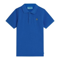 Scotch & soda 184449 short sleeve polo - Blue (Strong Blue) дамски,блузи,с,яка,мъжки,блузи,с,яка,scotch,&,soda,184449,short,sleeve,polo,blue,(strong,blue)