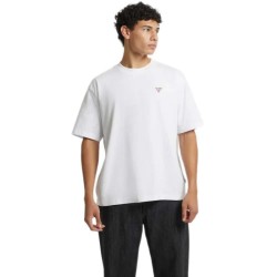 тениска,мъжки,тениски,дамски,тениски,guess,jeans,mini,triangle,short,sleeve,t,shirt,refurbished,white,(pure,white)