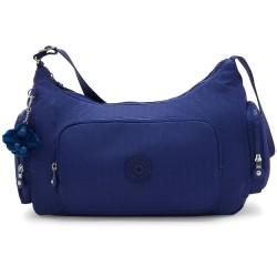 Чанта за през рамо Kipling Gabbina 11L shoulder bag - Blue (Diamond Wave Emboss) чанта,за,през,рамо,всички,чанти,kipling,gabbina,11l,shoulder,bag,blue,(diamond,wave,emboss)
