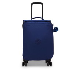 Kipling Spontaneous S 38L trolley bag - Blue (Diamond Wave Emboss) куфари,kipling,spontaneous,s,38l,trolley,bag,blue,(diamond,wave,emboss)