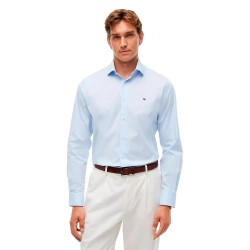 Риза с дълъг ръкав Tommy hilfiger MW0MW45307 long sleeve shirt - Blue (Sweet Blue / White) риза,с,дълъг,ръкав,дамски,ризи,мъжки,ризи,tommy,hilfiger,mw0mw45307,long,sleeve,shirt,blue,(sweet,blue,white)