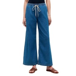 Дънки Tommy hilfiger WW0WW49947 Wide Leg jeans - Blue (Emi) дънки,мъжки,панталони,дамски,панталони,tommy,hilfiger,ww0ww49947,wide,leg,jeans,blue,(emi)