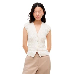 елек,мъжки,пуловери,дамски,пуловери,tommy,hilfiger,ww0ww50075,knitted,vest,white,(ivory,petal)