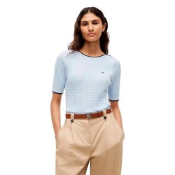 блуза,мъжки,пуловери,дамски,пуловери,tommy,hilfiger,ww0ww50103,short,sleeve,sweater,blue,(breezy,blue)