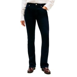 Дънки Tommy hilfiger WW0WW50541 Nina Bootcut Fit high waist jeans - Blue (Nina) дънки,мъжки,панталони,дамски,панталони,tommy,hilfiger,ww0ww50541,nina,bootcut,fit,high,waist,jeans,blue,(nina)
