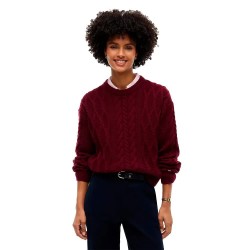 Блуза Tommy hilfiger WW0WW51396 sweater - Red (Burgundy) блуза,мъжки,пуловери,дамски,пуловери,tommy,hilfiger,ww0ww51396,sweater,red,(burgundy)