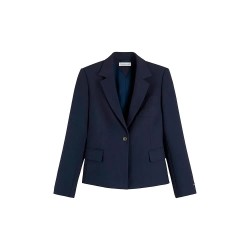 Сако Tommy hilfiger WW0WW52295 blazer - Blue (Dark Night Navy) сако,дамски,сака,tommy,hilfiger,ww0ww52295,blazer,blue,(dark,night,navy)