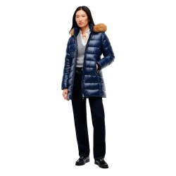Палто Tommy hilfiger WW0WW52913 coat - Blue (Dark Night Navy) палто,мъжки,якета,tommy,hilfiger,ww0ww52913,coat,blue,(dark,night,navy)