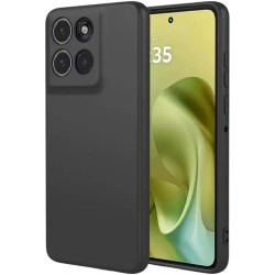 Crococase Motorola Moto G86 Square Liquid Premium phone case - Black (Black) други,аксесоари,crococase,motorola,moto,g86,square,liquid,premium,phone,case,black,(black)