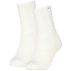 Чорапи Calvin klein 701241809 socks 2 pairs - White (White) чорапи,мъжки,чорапи,дамски,чорапи,calvin,klein,701241809,socks,2,pairs,white,(white)