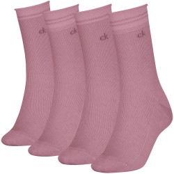 Чорапи Calvin klein Lurex Stripe socks 4 pairs - Pink (Vintage Plum) чорапи,мъжки,чорапи,дамски,чорапи,calvin,klein,lurex,stripe,socks,4,pairs,pink,(vintage,plum)