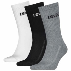 Чорапи Levi´s ® Orange Tab crew socks 3 pairs - Multicolor (Grey / Black / White) чорапи,мъжки,чорапи,дамски,чорапи,levi´s,®,orange,tab,crew,socks,3,pairs,multicolor,(grey,black,white)