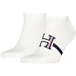 Чорапи Tommy hilfiger 701241828 short socks 2 pairs - White (White) чорапи,мъжки,чорапи,дамски,чорапи,tommy,hilfiger,701241828,short,socks,2,pairs,white,(white)