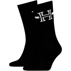 чорапи,мъжки,чорапи,дамски,чорапи,tommy,hilfiger,701241855,crew,socks,2,pairs,black,(black)