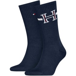 чорапи,мъжки,чорапи,дамски,чорапи,tommy,hilfiger,701241855,crew,socks,2,pairs,blue,(navy)