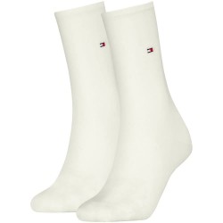 Чорапи Tommy hilfiger Casual socks 2 pairs - White (Off White) чорапи,мъжки,чорапи,дамски,чорапи,tommy,hilfiger,casual,socks,2,pairs,white,(off,white)
