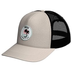 Шапка BOSS Ellio 10269331 ORANGE cap - Beige (Open Grey) шапка,всички,шапки,boss,ellio,10269331,orange,cap,beige,(open,grey)