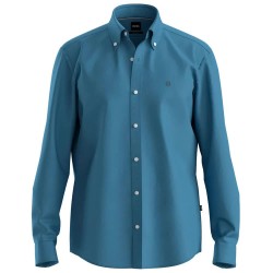 Риза с дълъг ръкав BOSS Liam 261 10262089 long sleeve shirt - Blue (Light / Pastel Blue) риза,с,дълъг,ръкав,дамски,ризи,мъжки,ризи,boss,liam,261,10262089,long,sleeve,shirt,blue,(light,pastel,blue)