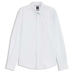 Риза с дълъг ръкав BOSS Liam 263 10261880 long sleeve shirt - White (Open Blue) риза,с,дълъг,ръкав,дамски,ризи,мъжки,ризи,boss,liam,263,10261880,long,sleeve,shirt,white,(open,blue)