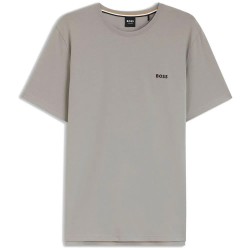 Тениска BOSS Mix&Match 10259900 short sleeve T-shirt - Grey (Open Brown) тениска,мъжки,тениски,дамски,тениски,boss,mix&match,10259900,short,sleeve,t,shirt,grey,(open,brown)