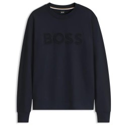 Блуза BOSS Soleri 85 10277889 sweatshirt - Blue (Dark Blue) блуза,мъжки,пуловери,boss,soleri,85,10277889,sweatshirt,blue,(dark,blue)