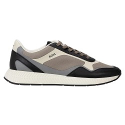 Маратонки BOSS Titanium 10283673 trainers - Grey (Charcoal) маратонки,мъжки,маратонки,дамски,маратонки,boss,titanium,10283673,trainers,grey,(charcoal)