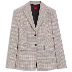 Сако HUGO Asmalla 10280556 RED blazer - Beige (Open Miscellaneous) сако,дамски,сака,hugo,asmalla,10280556,red,blazer,beige,(open,miscellaneous)