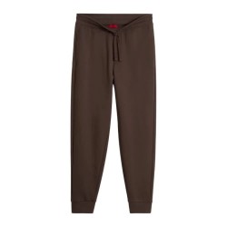 Анцуг HUGO Dayote232 10231445 RED sweat pants - Brown (Brown Overflow) анцуг,мъжки,панталони,дамски,панталони,hugo,dayote232,10231445,red,sweat,pants,brown,(brown,overflow)
