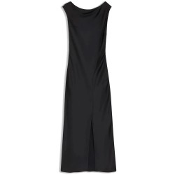 Рокля HUGO Karinera 1 10282829 RED sleeveless midi dress - Black (Black) рокля,дамски,поли,и,рокли,hugo,karinera,1,10282829,red,sleeveless,midi,dress,black,(black)