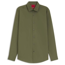 Риза с дълъг ръкав HUGO Kenno 10181991 RED long sleeve shirt - Green (Open Green) риза,с,дълъг,ръкав,дамски,ризи,мъжки,ризи,hugo,kenno,10181991,red,long,sleeve,shirt,green,(open,green)