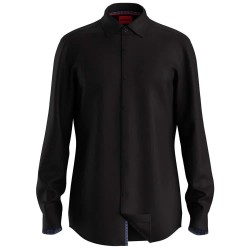 Риза с дълъг ръкав HUGO Koey 10181991 15 RED long sleeve shirt - Black (Black) риза,с,дълъг,ръкав,дамски,ризи,мъжки,ризи,hugo,koey,10181991,15,red,long,sleeve,shirt,black,(black)