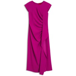 рокля,дамски,поли,и,рокли,hugo,koleni,10276195,red,sleeveless,midi,dress,pink,(dark,pink)