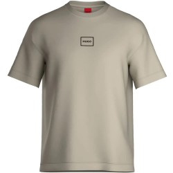 тениска,мъжки,тениски,дамски,тениски,hugo,laze,10261152,red,short,sleeve,t,shirt,beige,(beige,overflow)