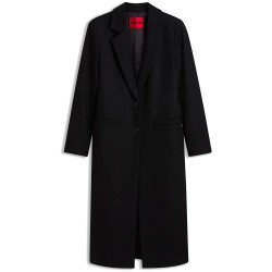 Палто HUGO Mojeni 10273905 02 RED coat - Black (Black) палто,мъжки,якета,hugo,mojeni,10273905,02,red,coat,black,(black)