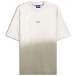 Тениска HUGO Nalono 10250555 BLUE short sleeve T-shirt - White (Beige Overflow) тениска,мъжки,тениски,дамски,тениски,hugo,nalono,10250555,blue,short,sleeve,t,shirt,white,(beige,overflow)