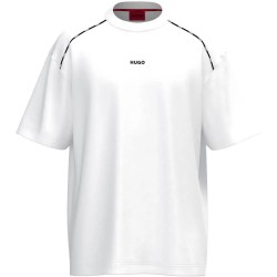тениска,мъжки,тениски,дамски,тениски,hugo,noah,10280921,red,short,sleeve,t,shirt,white,(white)
