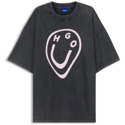 тениска,мъжки,тениски,дамски,тениски,hugo,oversized,11,10279034,blue,short,sleeve,t,shirt,black,(black)