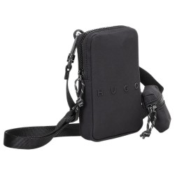 HUGO Rehx Mini 10281694 RED crossbody - Black (Black) всички,чанти,hugo,rehx,mini,10281694,red,crossbody,black,(black)