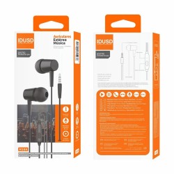 Слушалки Idusd H16A earphones - Black (Black) слушалки,слушалки,idusd,h16a,earphones,black,(black)