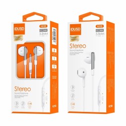 слушалки,слушалки,idusd,h21b,earphones,white,(black)