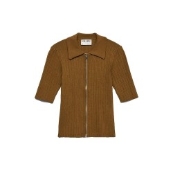 Тениска Aware Hanna 3/4 sleeve T-shirt - Brown (Breen) тениска,мъжки,тениски,дамски,тениски,aware,hanna,3,4,sleeve,t,shirt,brown,(breen)