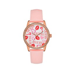часовник,часовници,guess,w1206l3,40mm,quartz,analogic,woman,watch,pink,(pink,white,red,pink,mineral)