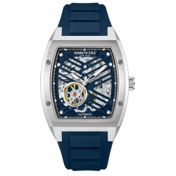 часовник,часовници,kenneth,cole,kcwgz0046101,40mm,3atm,automatic,analogic,watch,blue,(blue,blue,mineral)