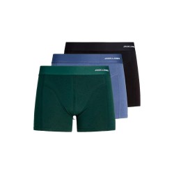 Боксерки Jack & jones Como boxers 3 pairs - Multicolor (Pine Grove / Black / Crown Blue) боксерки,мъжко,бельо,jack,&,jones,como,boxers,3,pairs,multicolor,(pine,grove,black,crown,blue)